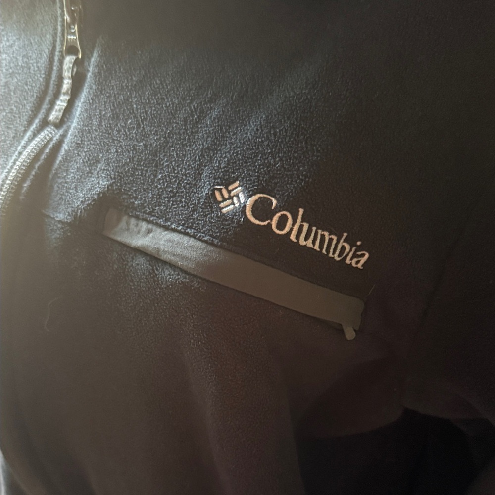 Columbia Black Full-Zip Fleece Jacket - Picture 2 of 4